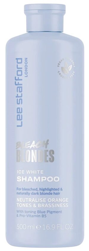 Champú Lee Stafford Bleach Blondes Ice White - 500mL