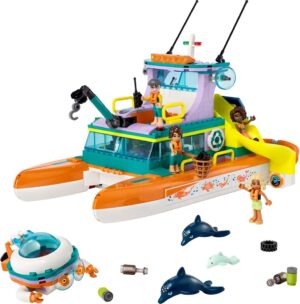 Lego Friends Sea Rescue Boat - 41734 (717 Piezas)