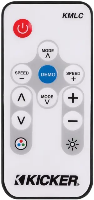 Control Remoto de Iluminación LED para Parlantes KM Kicker 41KML