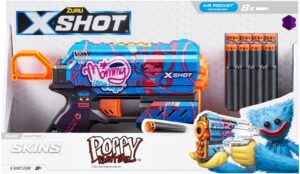 Lanzador de Dardos X-Shot Skin 8x Poppy Playtime Zuru - 36649