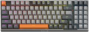 Teclado Gaming Redragon Olaf K648GG-RGB (Inglés Alámbrico) Switch Rojo