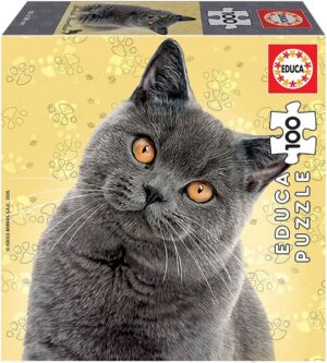 Rompecabeza Educa Puzzle British Shorthair - 18807 (100 piezas)