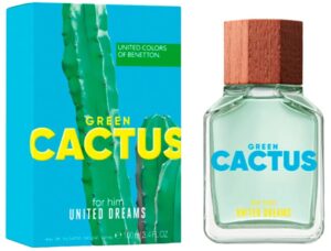 Perfume Benetton United Colors Green Cactus EDT 100mL - Masculino