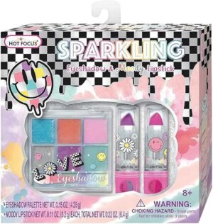 Hot Focus Sparkling Eyeshadow & Moodyt Lipstick - 087CV