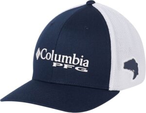 Kepi Columbia Mesh Ball Cap 1503971-464 Navy/White - Unisex