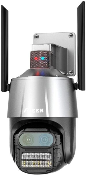 Cámara de Seguridad IP Keen P10 Dual 8x Zoom 4K Wi-Fi