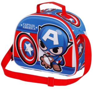 Lonchera Karacter Mania Captain America Let's 3D
