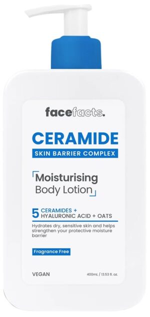 Body Lotion Face Facts Ceramide Moisturising - 400mL