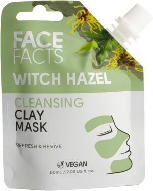 Máscara facial Face Facts Witch Hazel Cleansing Clay - 60mL