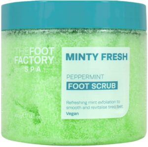 Exfoliante para Pies The Foot Factory Minty Fresh Scrub Peppermint - 400g