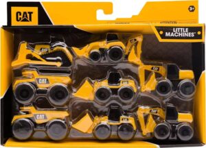 Set de Camiones Cat Little Machines Funrise - 82338 (8 Unidades)