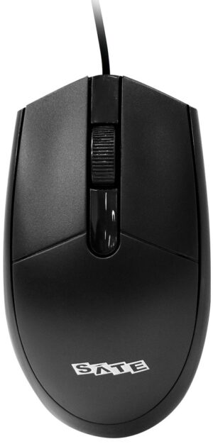 Mouse Alámbrico Satellite A-37 1000DPI Black
