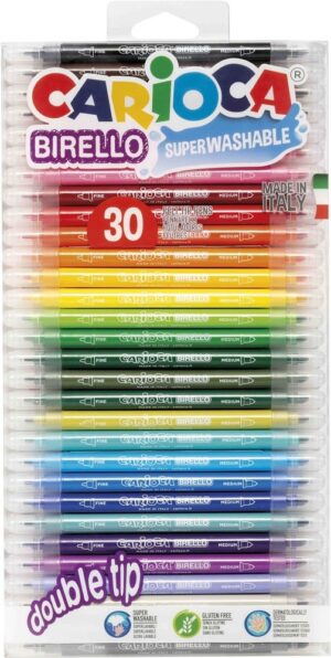 Marcador Carioca Birello Super Washable - 42841 (30 Colores)