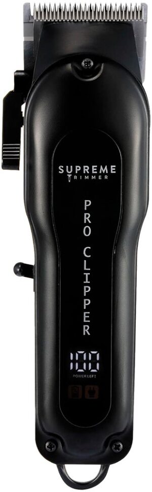 Cortador de Cabello Recargable Supreme Trimmer Pro Clipper STC5030/BK