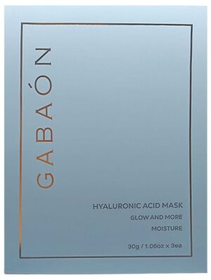 Máscara Facial Gabaón Hyaluronic Acid - 30g (3 Unidades)