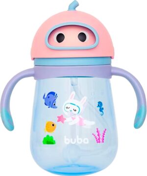 Vaso con Agarre Remobible Buba - 16939 Buceo Rosa