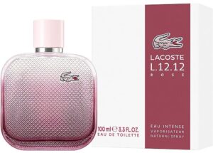 Perfume Lacoste L.12.12 Rose Intense EDT 100mL - Femenino