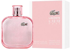 Perfume Lacoste L.12.12 Rose Sparkling EDT 100mL - Femenino