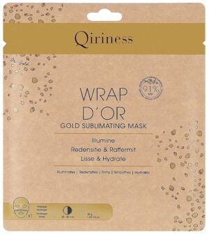 Máscara facial Qiriness Wrap D'or Gold Sublimating - 30g (1 Unidad)