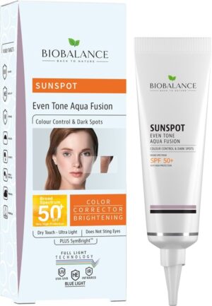 Protector Solar Bio Balance Sunspot Even Tone Aqua Fusion SPF50+ - 40mL