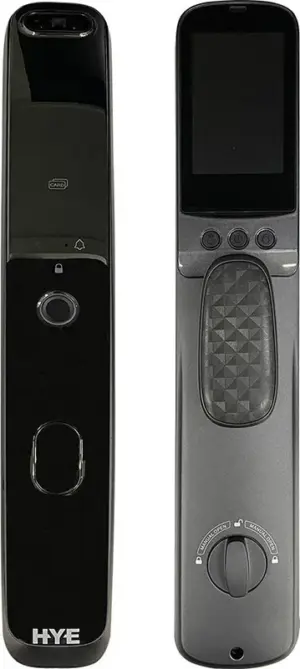 Cerradura Electrónica para Puerta HYE-820A con camara Negro