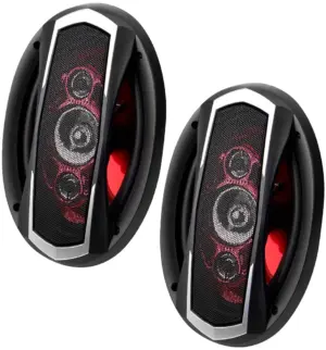 Parlante Coaxial de 5 Vías Ecopower EP-6106 6x9" 1500W PMPO (Par)