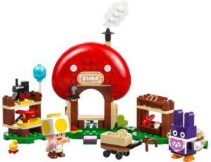 Lego Super Mario Expansion Set: Nabbit at Toad's Shop - 71429 (230 Piezas)