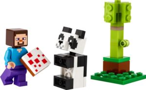 Lego Minecraft Steve and Baby Panda - 30672 (35 Piezas)