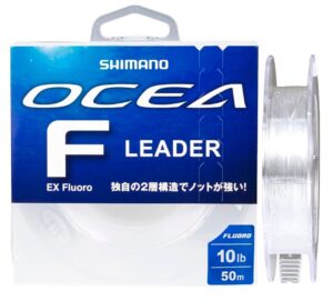 Hilo Monofilamento Shimano Ocean F EX Fluoro Leader 10lb 50m