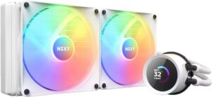 Cooler para CPU NZXT Kraken 280 RGB AIO 280mm RL-KR280-W1