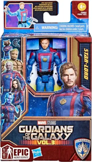 Muñeco Star-Lord Guardians of The Galaxy Vol.3 Hasbro - F6664/F6587