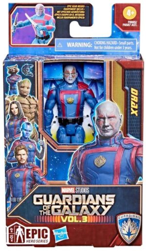 Muñeco Drax Guardians of The Galaxy Vol.3 Hasbro - F6665/F6587