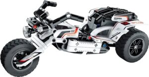 Bloques de Construcción Moto Pull Back iM.Master - 5814 (198 Piezas)