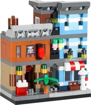 Bloques de Construcción Mini European Detective Agency Koco - 02029 (301 Piezas)
