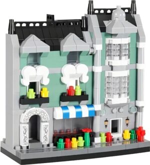 Bloques de Construcción Mini European Green Grocery Koco - 02025 (329 Piezas)