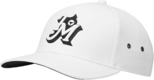 Kepi TaylorMade TM24 Metal Eyelit Cap N2680618 - White