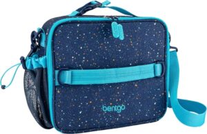 Lonchera para Escuela Bentgo Kids Lunch Bag - BGPTBAG-BLSP Abyss Blue Speckle Confetti