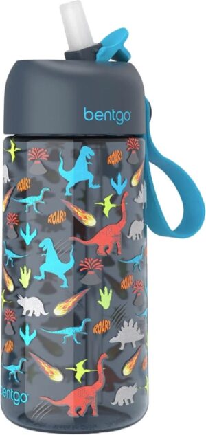 Botella Bentgo Kids Water Bottle - BGKDWB1-DNO Dinosaur