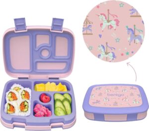 Lonchera para Escuela Bentgo Kids - BGKDPT-CSL Carousel Unicorns