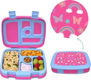 Lonchera para Escuela Bentgo Kids - BGKDPT-DNO Rainbows and Butterflies