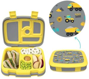 Lonchera para Escuela Bentgo Kids - BGKDPT-CNS Construction Trucks