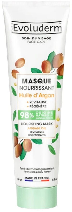 Máscara facial Nutritiva Aceite de Argán Evoluderm - 150g