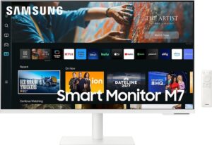 Monitor Smart Samsung 32" M7 M70C LS32CM701UNXZA 4ms/60Hz/UHD/HDMI/USB