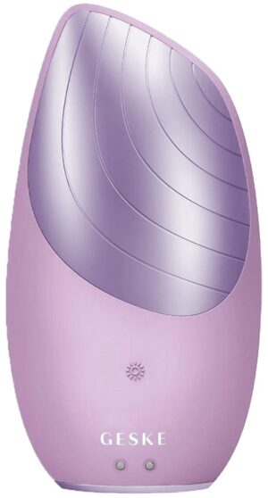 Cepillo de limpieza Facial GESKE Sonic Thermo Facial Brush 6 en 1 - Pink