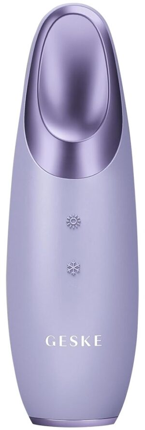 Masajeador contorno de Ojos GESKE Warm & Cool Eye Energizer 6 en 1 - Purple