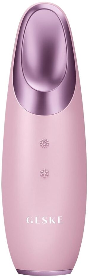 Masajeador contorno de Ojos GESKE Warm & Cool Eye Energizer 6 en 1 - Pink