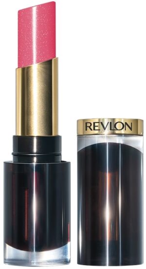 Labial Revlon Shine Super Lustrous 003 Glossed Up Rose - 3.1g