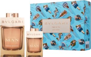 Kit Perfume Bvlgari Man Terrae Essence EDP 100mL + 15mL - Masculino