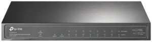 Hub Switch TP-Link TL-SF1008LP de 10 puertos a 10/100 Mbps con PoE+ de 8 puertos