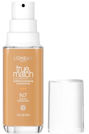 Base Liquido L'Oréal True Match N7 Neutral Medium Deep - 30mL